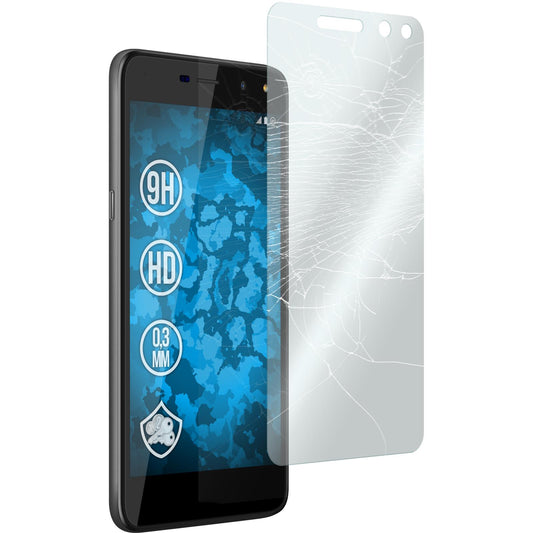 3 x Huawei Y5 2017 Glas-Displayschutzfolie klar