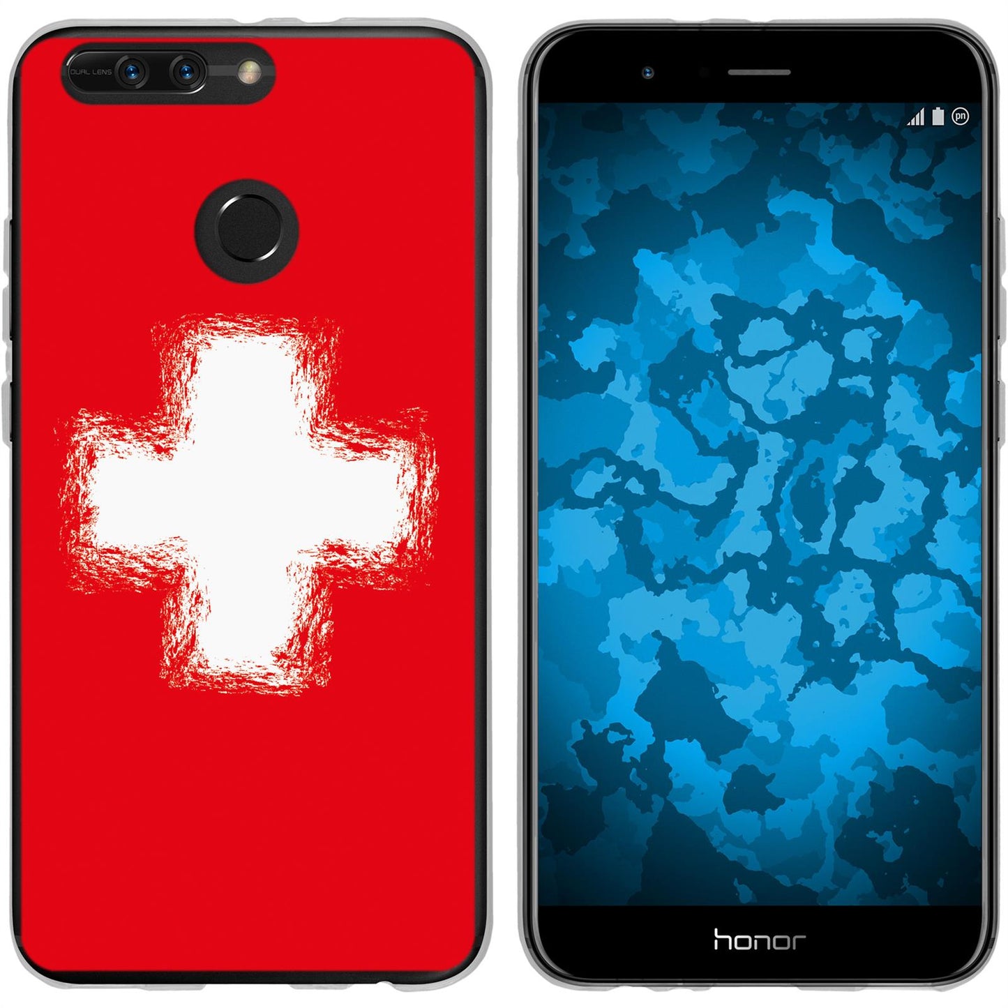 Honor 8 Pro Silikon-Hülle WM Schweiz M10 Case