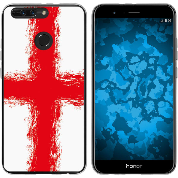 Honor 8 Pro Silikon-Hülle WM England M4 Case