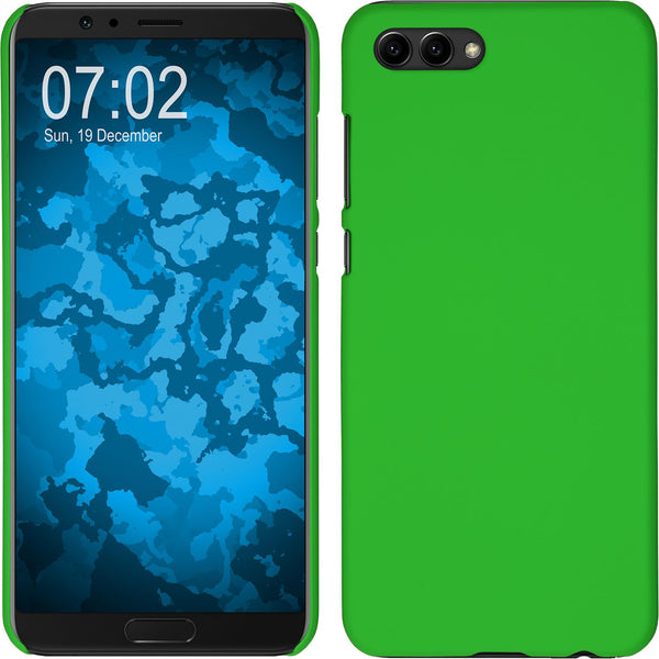 Hardcase für Huawei Honor View 10 gummiert grün