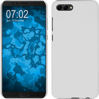 Hardcase für Huawei Honor View 10 gummiert weiﬂ