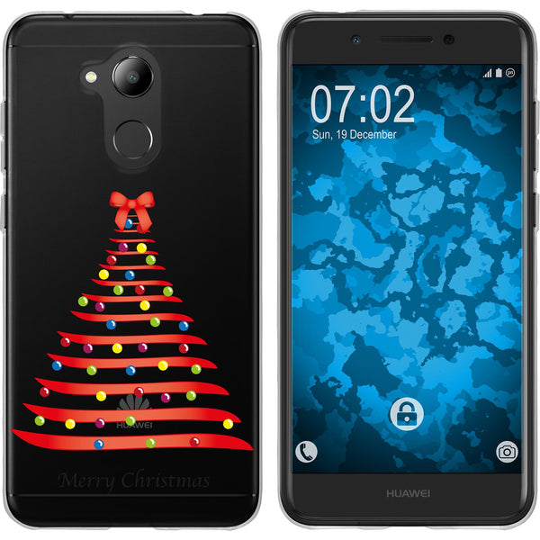 Nova Smart (Honor 6c) Silikon-Hülle X Mas Weihnachten Weihna