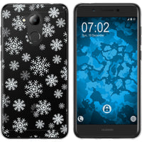 Nova Smart (Honor 6c) Silikon-Hülle X Mas Weihnachten Schnee