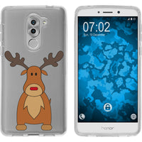 Honor 6x Silikon-Hülle X Mas Weihnachten Rentier M3 Case