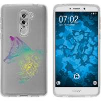 Honor 6x Silikon-Hülle Floral Fuchs M1-4 Case