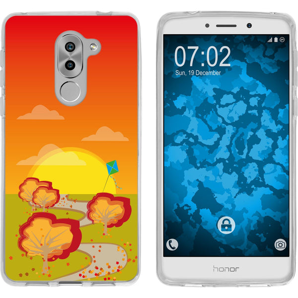 Honor 6x Silikon-Hülle Herbst Drache/Kite M2 Case