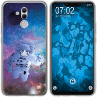 Mate 20 Lite Silikon-Hülle Space Catronaut M5 Case