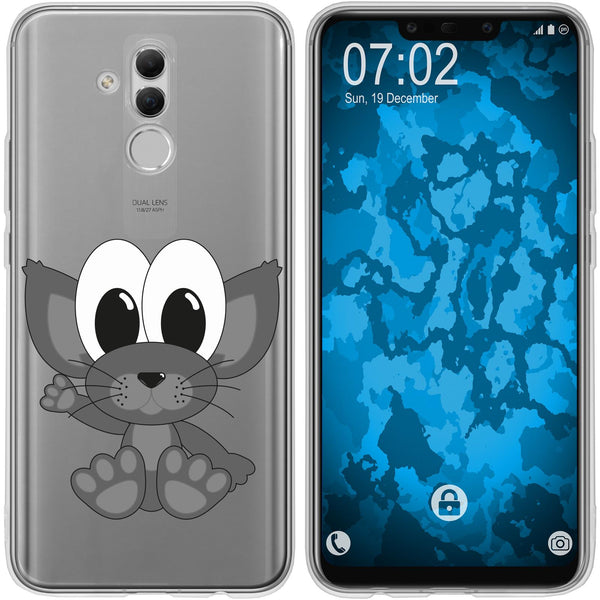 Mate 20 Lite Silikon-Hülle Cutiemals M5 Case