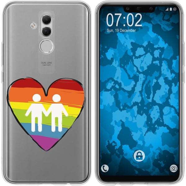 Mate 20 Lite Silikon-Hülle pride Männer M3 Case