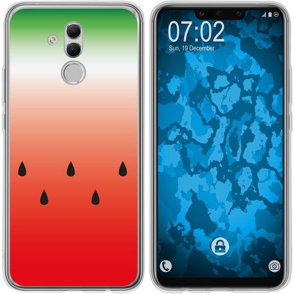 Mate 20 Lite Silikon-Hülle Sommer Melone M5 Case