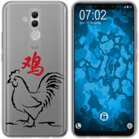 Mate 20 Lite Silikon-Hülle Tierkreis Chinesisch M10 Case