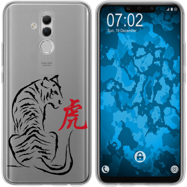 Mate 20 Lite Silikon-Hülle Tierkreis Chinesisch M3 Case