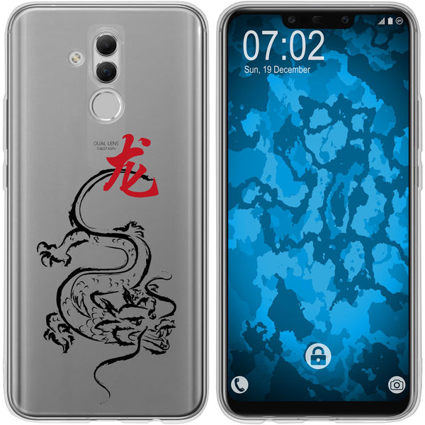 Mate 20 Lite Silikon-Hülle Tierkreis Chinesisch M5 Case