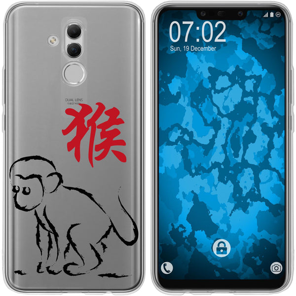 Mate 20 Lite Silikon-Hülle Tierkreis Chinesisch M9 Case