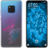 Mate 20 Pro Silikon-Hülle Floral Hirsch M7-6 Case