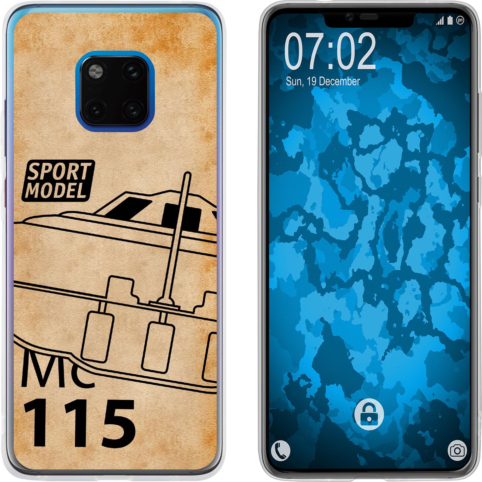Mate 20 Pro Silikon-Hülle Space U.F.O. M1 Case