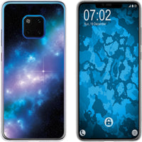 Mate 20 Pro Silikon-Hülle Space Blue Belt M4 Case