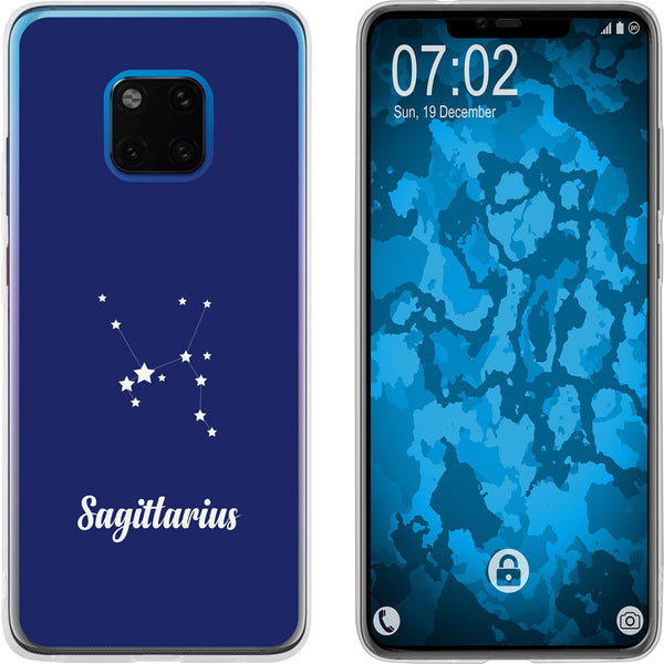 Mate 20 Pro Silikon-Hülle SternzeichenSagittarius M5 Case