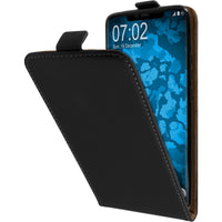 Kunst-Lederhülle für Sony Xperia XZ3 Flip-Case schwarz Cover