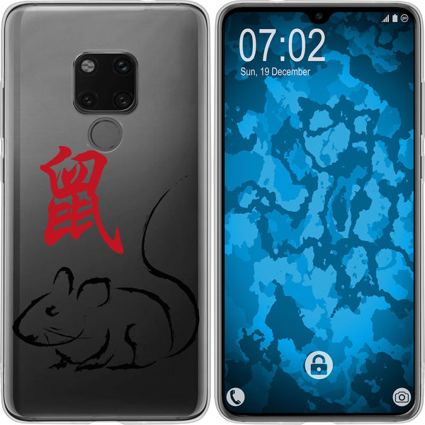 Mate 20 Silikon-Hülle Tierkreis Chinesisch M1 Case