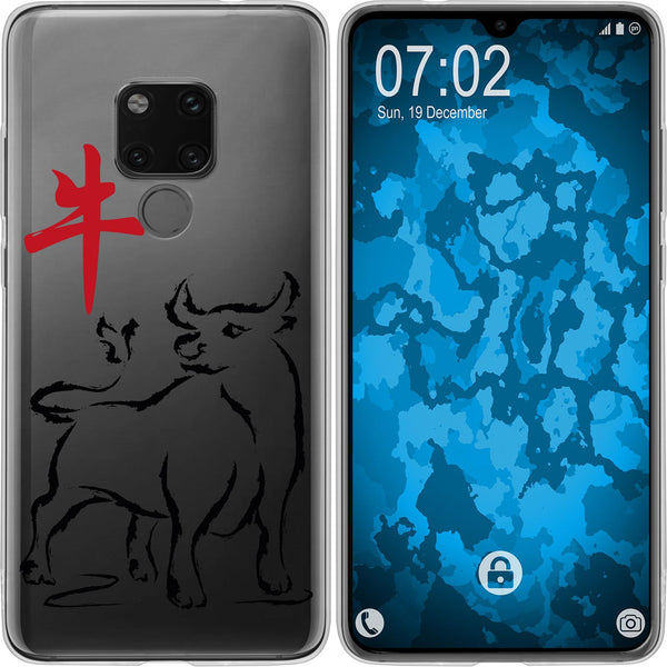 Mate 20 Silikon-Hülle Tierkreis Chinesisch M2 Case