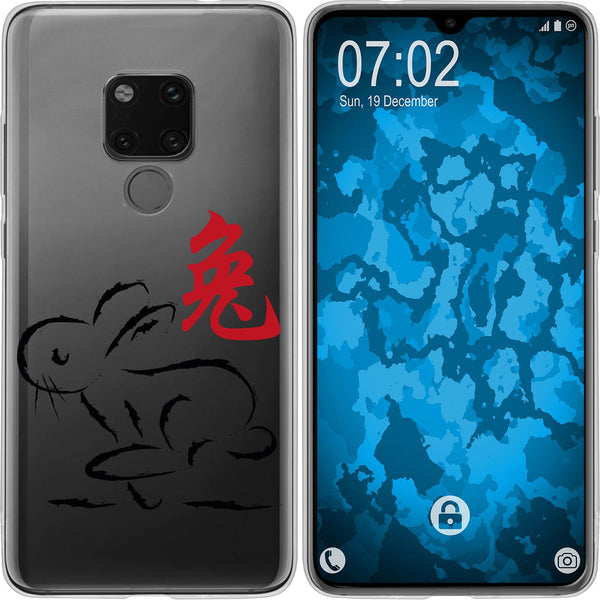 Mate 20 Silikon-Hülle Tierkreis Chinesisch M4 Case