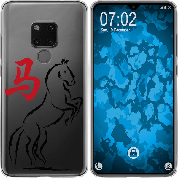 Mate 20 Silikon-Hülle Tierkreis Chinesisch M7 Case
