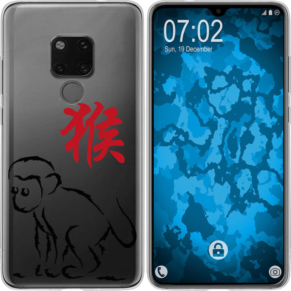 Mate 20 Silikon-Hülle Tierkreis Chinesisch M9 Case
