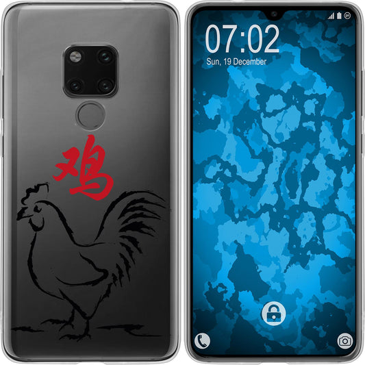 Mate 20 Silikon-Hülle Tierkreis Chinesisch M10 Case