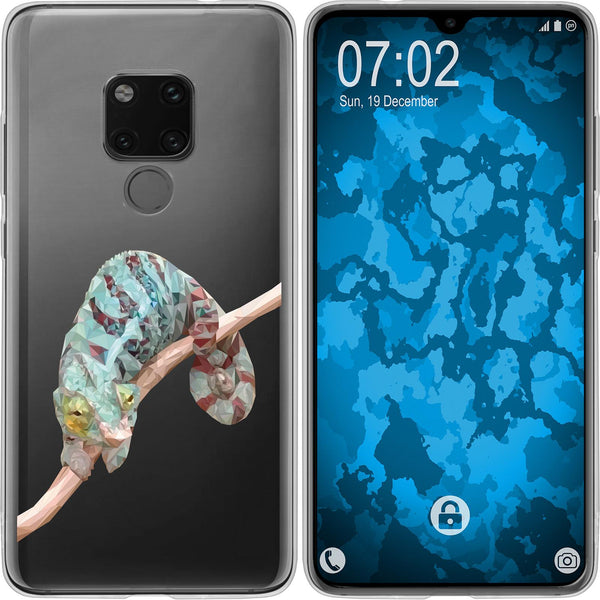 Mate 20 Silikon-Hülle Vektor Tiere Camelion M7 Case