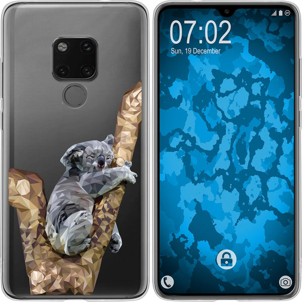Mate 20 Silikon-Hülle Vektor Tiere Koala M9 Case