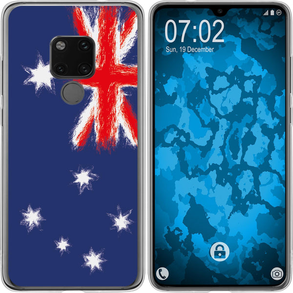 Mate 20 Silikon-Hülle WM Australien M2 Case