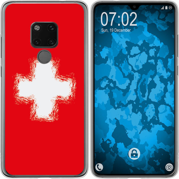 Mate 20 Silikon-Hülle WM Schweiz M10 Case