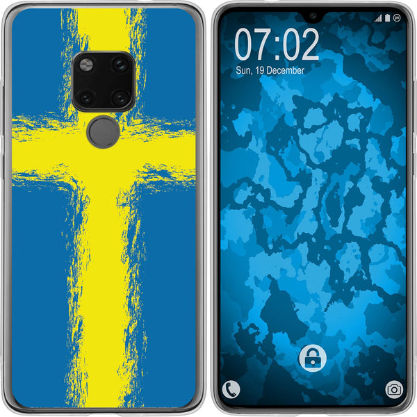 Mate 20 Silikon-Hülle WM Schweden M12 Case