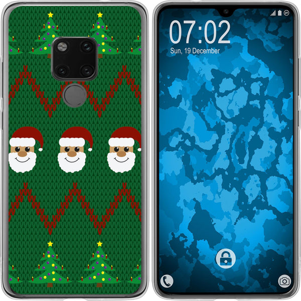 Mate 20 Silikon-Hülle X Mas Weihnachten X-Mas Sweater M7 Cas