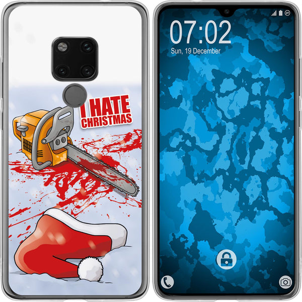 Mate 20 Silikon-Hülle X Mas Weihnachten Hate X-Mas M8 Case