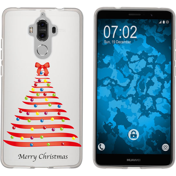 Mate 9 Silikon-Hülle X Mas Weihnachten Weihnachtsbaum M1 Cas