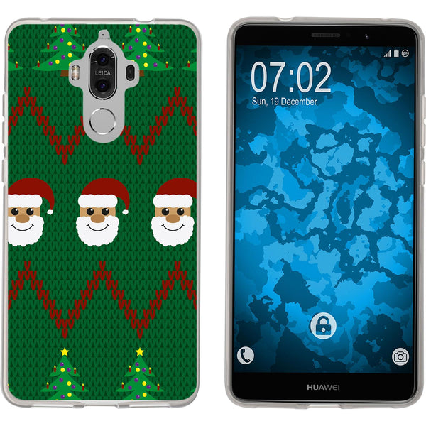 Mate 9 Silikon-Hülle X Mas Weihnachten X-Mas Sweater M7 Case