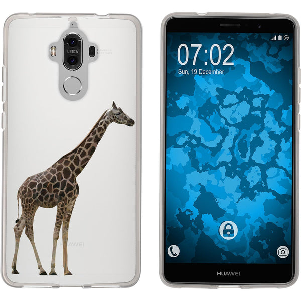 Mate 9 Silikon-Hülle Vektor Tiere Giraffe M8 Case