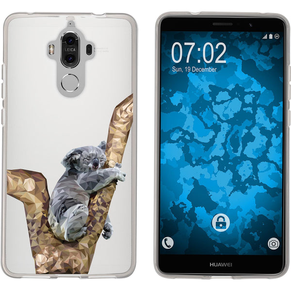 Mate 9 Silikon-Hülle Vektor Tiere Koala M9 Case