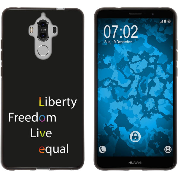 Mate 9 Silikon-Hülle pride Wörter M2 Case