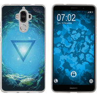 Mate 9 Silikon-Hülle Element Wasser M4 Case