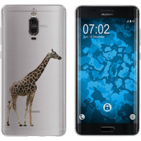 Mate 9 Pro Silikon-Hülle Vektor Tiere Giraffe M8 Case