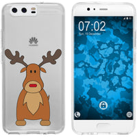 P10 Plus Silikon-Hülle X Mas Weihnachten Rentier M3 Case