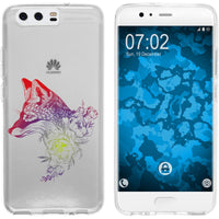 P10 Plus Silikon-Hülle Floral Fuchs M1-5 Case