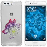 P10 Plus Silikon-Hülle Floral Wolf M3-5 Case