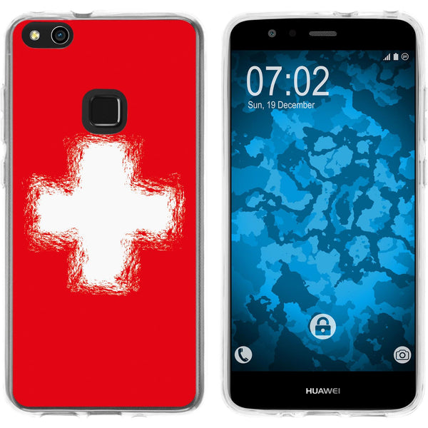 P10 Lite Silikon-Hülle WM Schweiz M10 Case