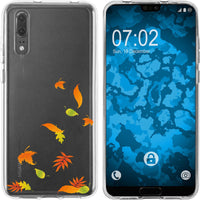 P20 Silikon-Hülle Herbst Blätter/Leaves M1 Case