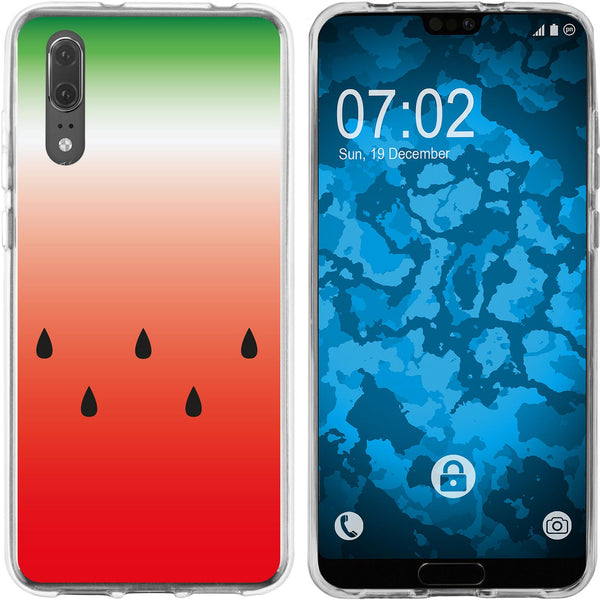 P20 Silikon-Hülle Sommer Melone M5 Case