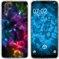 P20 Silikon-Hülle Space Nebula M8 Case